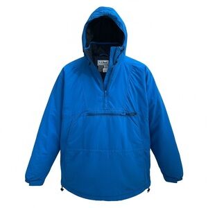 🥾💙VINTAGE L.L. Bean Gorpgirl Gorpcore Oversized Anorak Blue Hooded Coat